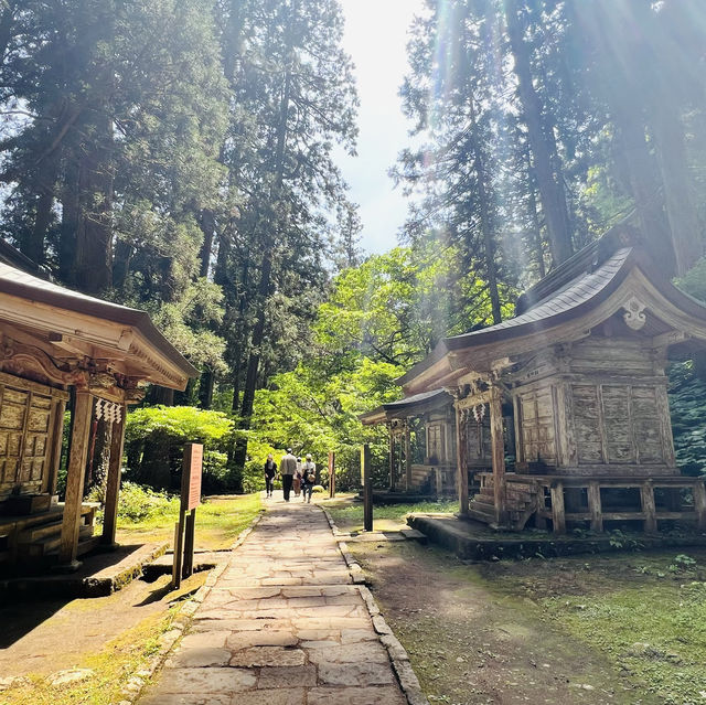 山形庄内・即身仏に会う＋出羽三山へ