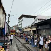 Must Visit Mae Klong Railway Market in Thailand