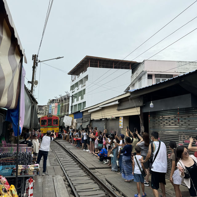 Must Visit Mae Klong Railway Market in Thailand