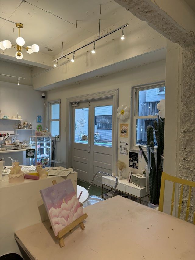 【福岡カフェ】自分でラテやケーキに絵が描ける?!体験型メニューがあるカフェ☕️