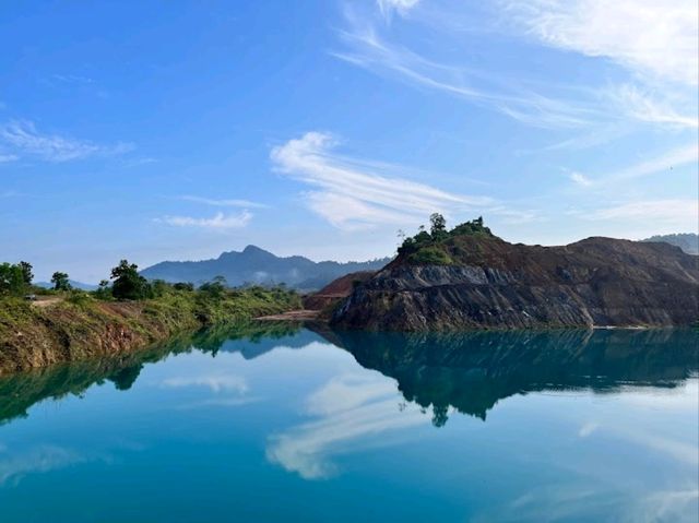 The Wonderful of Kemaman Blue Lake