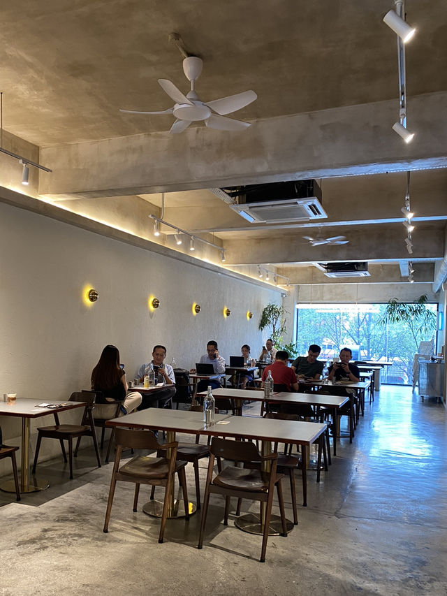 Industrial Vibe Coffee Store in KL