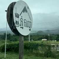Beautiful scenery at Veal Veng, Pursat 