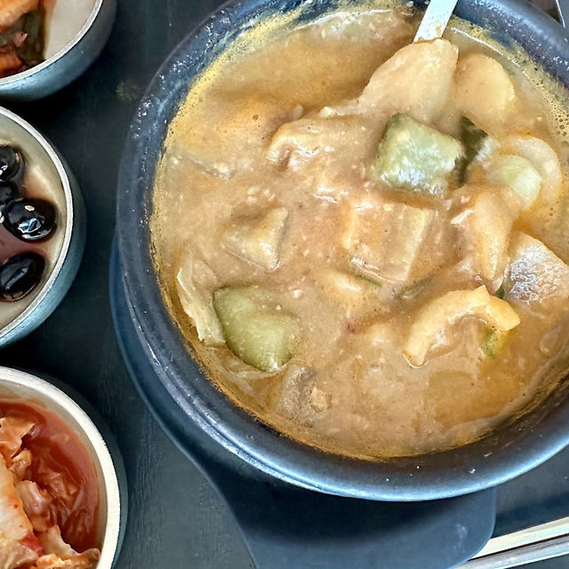 인천공항 한식 '명가의 뜰' 김치찌개 맛집