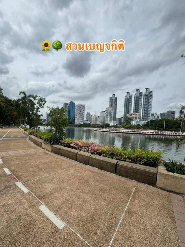 🌻🌳 สวนเบญจกิติ