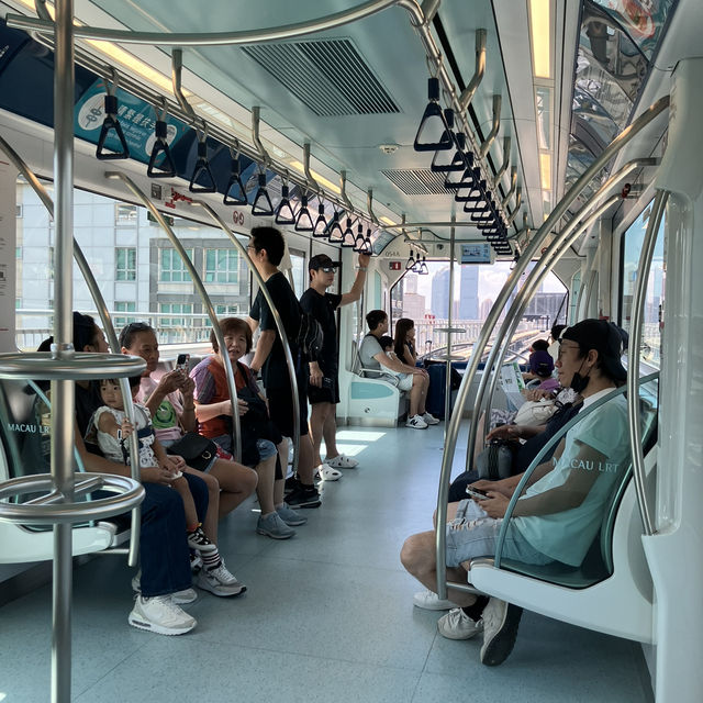 마카오의 새로운 교통 수단, 마카오 경전철!