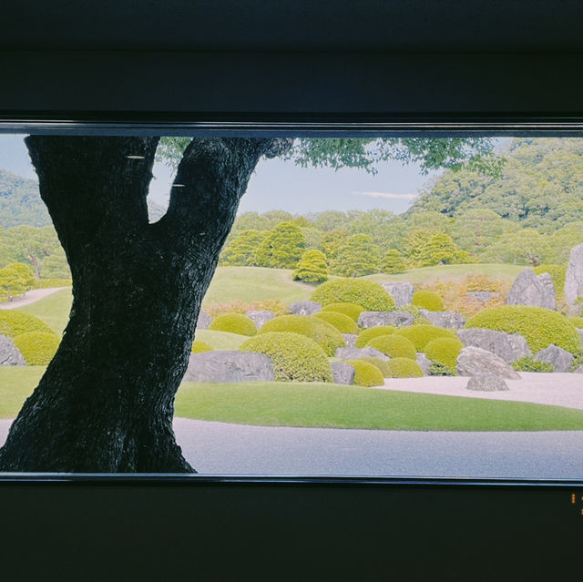 [足立美術館］一件有生命的藝術品