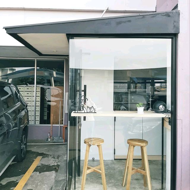 ONE OF THE NEW COFFEE SHOPS IN TEBET