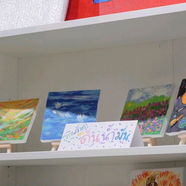 พิกัด Art Workshop ที่ Metro Art MRT พหลโยธิน 🚇