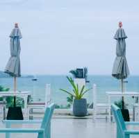 Romantic dinner ที่ห้องอาหาร blue horizon วิวทะเล