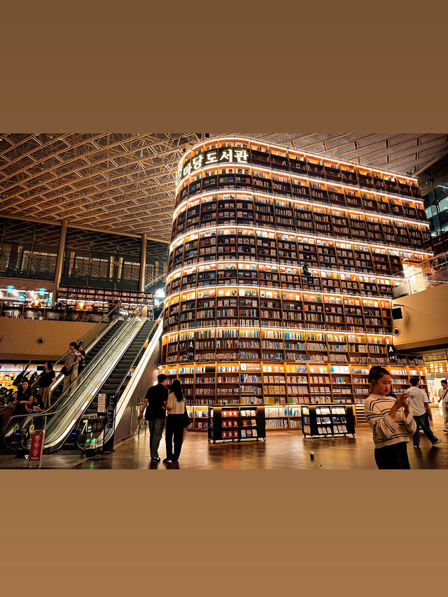 【韓国】ソウルの映える本屋さん📚STARFIELD LIBRARY 