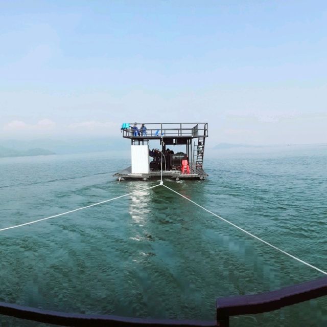 ล่องแพ นอนท้ายเขื่อนศรีนครินทร์