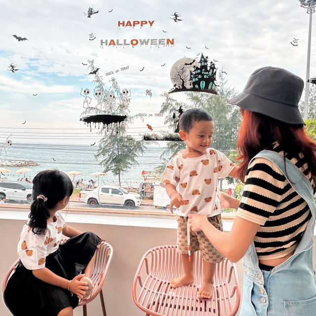 #คาเฟ่เกาหลี #คาเฟ่ติดริมทะเล #หาดแสงจันทร์