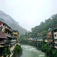 Wulai Suspension Bridge ☔️