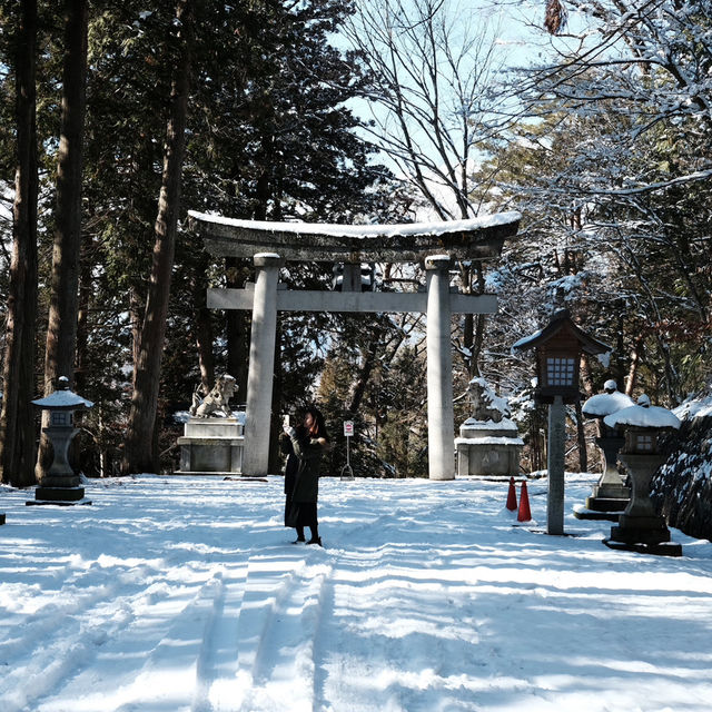 飛驒高山必去景點 - 日枝神社⛩️❄️