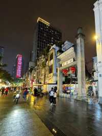 Beijing lu ถนนคนเดินที่คึกคักที่สุดของกวางโจว