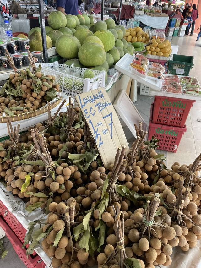 Fresh traditional Malay snacks and handmade crafts come from