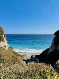 まるで海外みたいな絶景！新島🏝️白ママ断崖