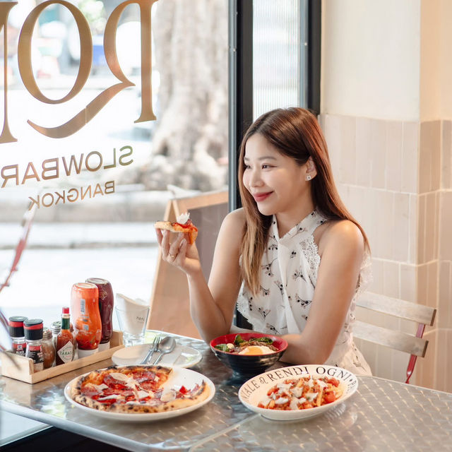 ร้านพิซซ่าโฮมเมดอร่อยๆ 🍕