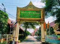 泰國曼谷湄南河畔歷史古跡寺廟Wat Bang Prathun Nok，適合拍照📸打卡冥想