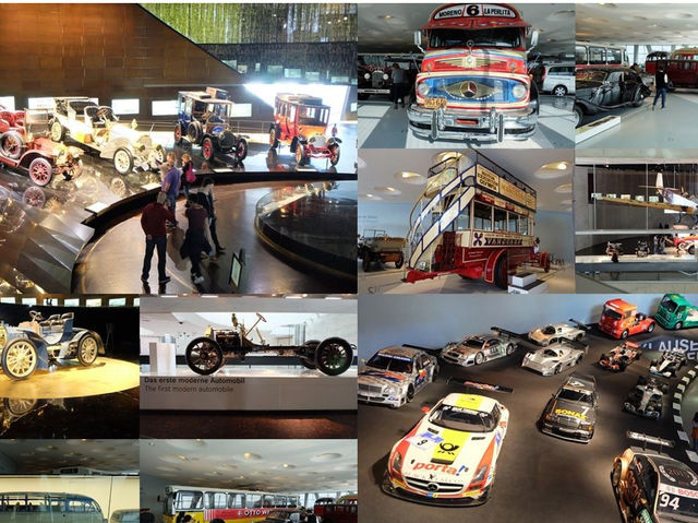 Mercedes-Benz Museum เมือง Stuttgart เยอรมัน