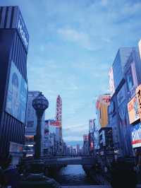 日本🇯🇵 大阪｜難波心齋橋街道🌟 標誌性的戎橋和霓虹燈