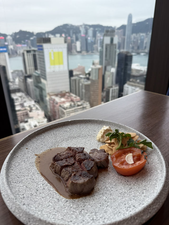 尖沙咀高質海景超值鐵板燒