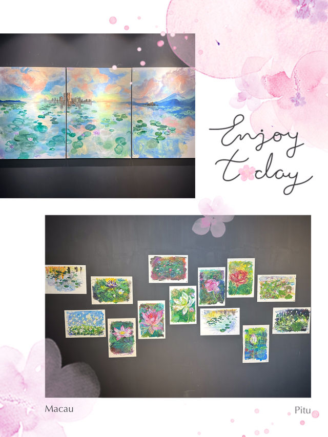 以「荷」會友優美展👉🏻