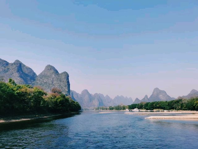 中國廣西桂林陽朔的遊玩攻略，兩日行程介紹