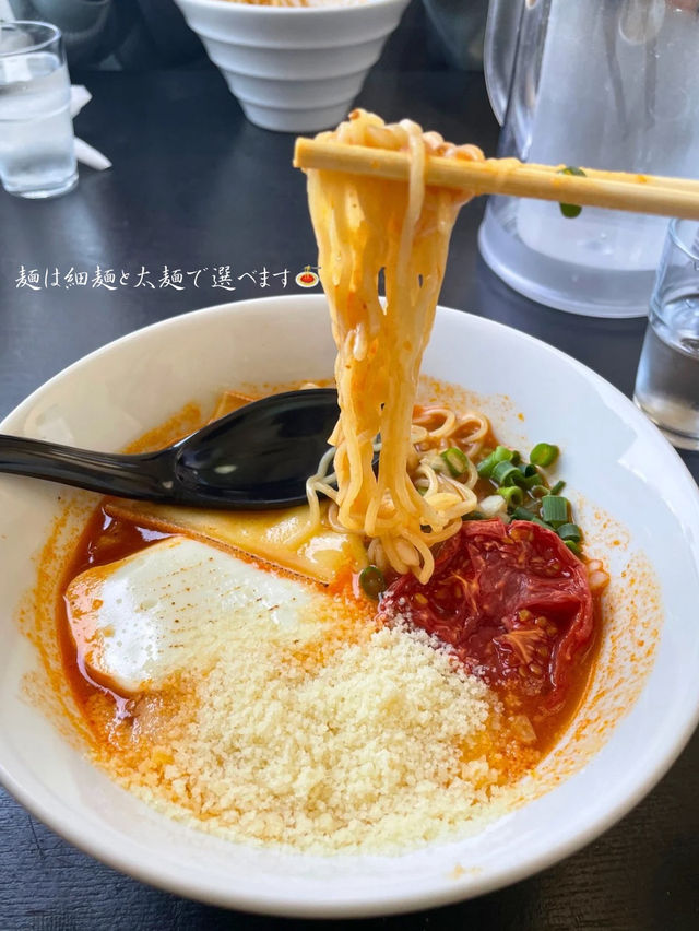 イタリアン🍅×ラーメン🍜のトマトラーメンが美味しすぎた！