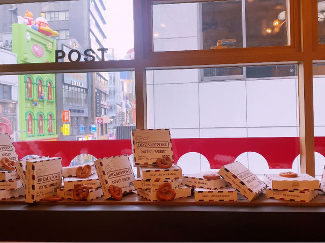 【明洞駅】朝からOPENプレッツェル🥨