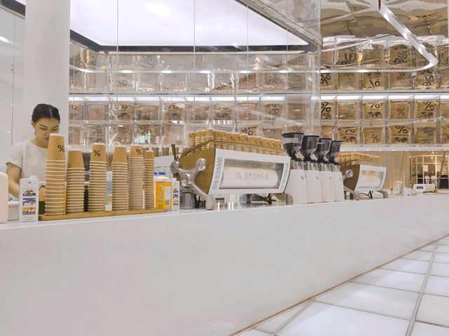 %Arabica ICONSIAM  กาแฟดี บรรยากาศดี
