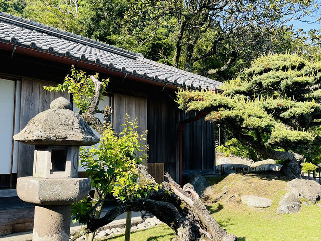 Surreal enchanted Sengan-En Japanese Gardens, Kagoshima 