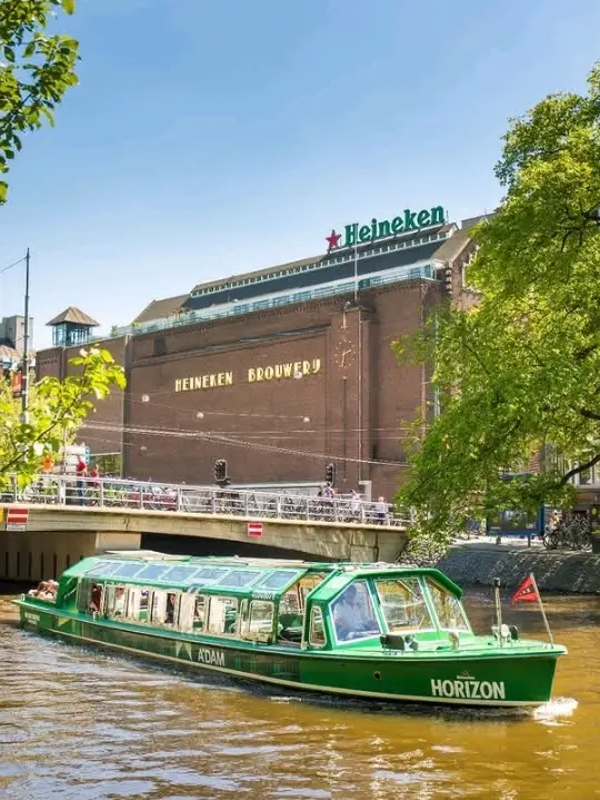 Stepped into the brewery with zero knowledge of Heineken and while exiting