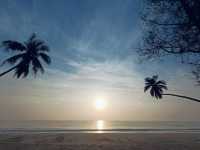 Soft white sands, calm waves