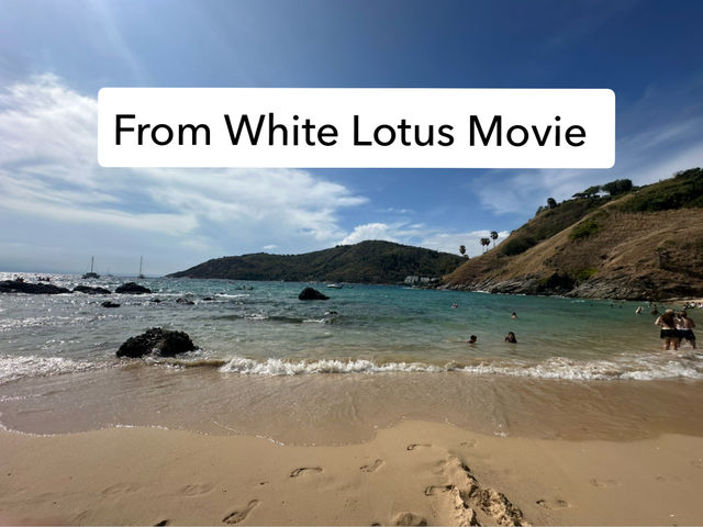 Ra Wai Beach, Phuket, Thailand from White Lotus Movie 