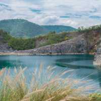 "สระมรกต Blue Lagoon" ขอนแก่น วิวสวยสะกดตา
