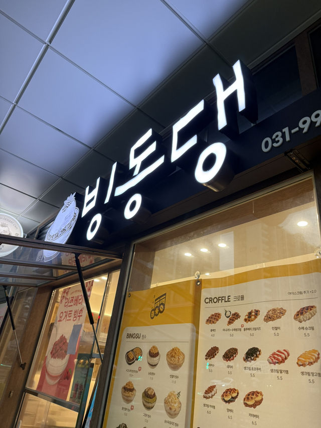 일산역 빙수 맛집 🍧빙동댕🍧