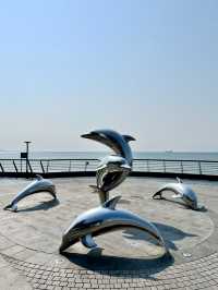 Immerse in the Blue Vibe of Jinmao Harbour
