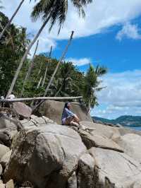 มุมถ่ายรูปลับๆ @หาดกะหลิม 🌊🪨🌴
