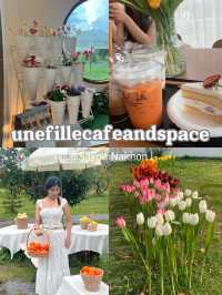รีวิว une fille cafe and space 
