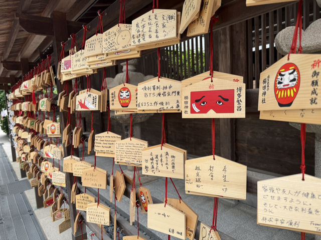 Kushida Shrine (ศาลเจ้าคุชิดะ) ในวันเงียบๆ