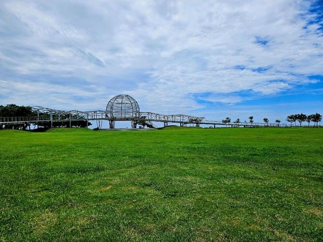 碧海藍天的好去處～台東海濱公園