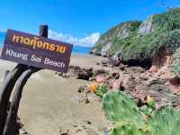 タイの隠れた楽園、クン・サーイ・ビーチへ🌴 静かな海と白い砂浜、まるでプライベートビーチのような時間🏖✨ #タイ旅行