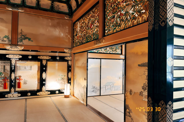 🪙黃金和老虎🐯！名古屋城與黃金帳壁畫