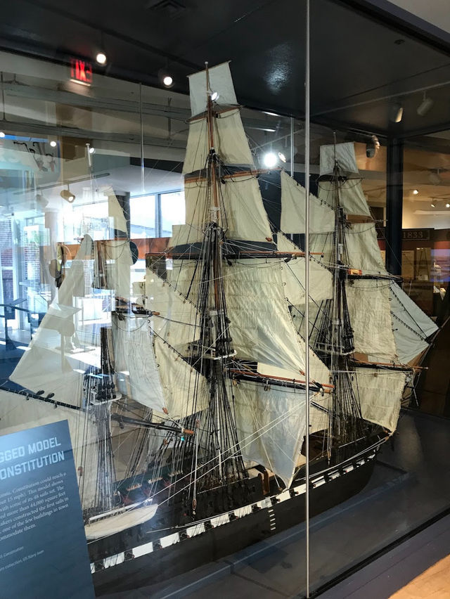 【USS Constitution｜波士頓港邊的百年老戰艦】