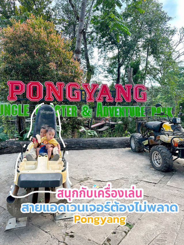 Pongyang junkle coaster zipline