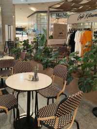 Coffee Break at a Stylish Café
