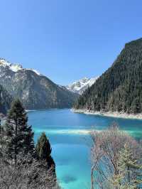 Jiuzhaigou for the first time. 🩵
