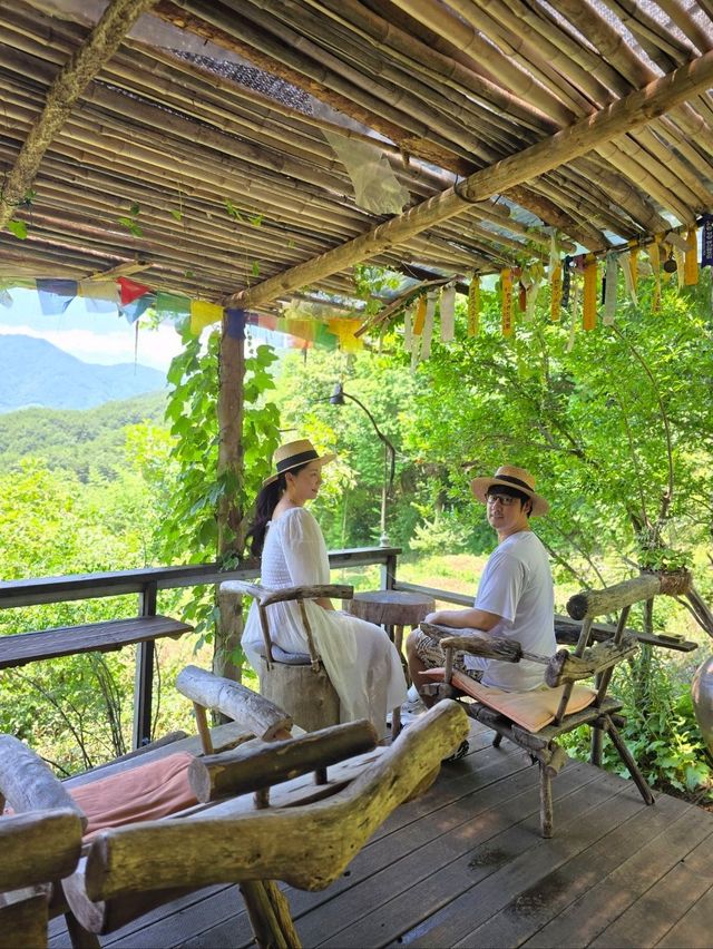 깊은 숲속 비밀스런 하동 산장카페💚